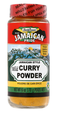 Jamaican Pride Curry Powder Hot 6oz