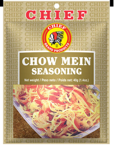 Chief Brand Fish, Fried Rice, Chow Mein and Cook-Up Seasoning 40g (4 pack)