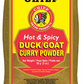 Chief Duck/Goat Curry Powder. Hot & Spicy 3oz