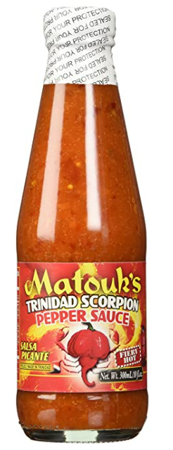 Matouk's Trinidad Scorpion Pepper Sauce 10oz
